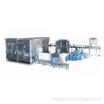 Bottling Machine with Water-shortage and Under-pressure Protections